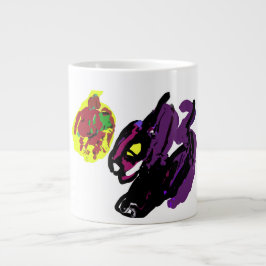 Caneca De Café Grande Black Cat yes Autumn