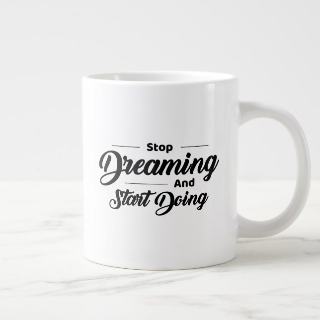 Caneca De Café Grande Black Simple Cotes Especiais (Direita)