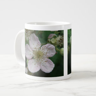 Caneca De Café Grande Blackberry Flower Macro Mug