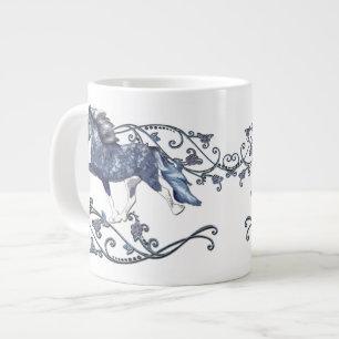 Caneca De Café Grande Blámóða