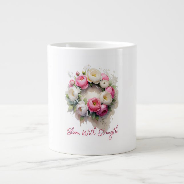 Caneca De Café Grande Bloom Com Força, Clássica Mug (Frente)