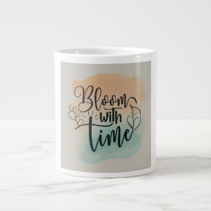 Caneca De Café Grande Bloom com Tempo
