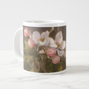 Caneca De Café Grande Blossomas de Hummingbird e Apple