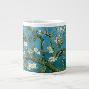 Caneca De Café Grande Blossoming Almond Tree Van Gogh Fine Art