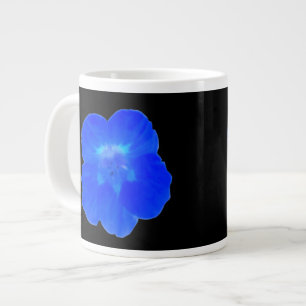 Caneca De Café Grande Blue Nasturtium Mug