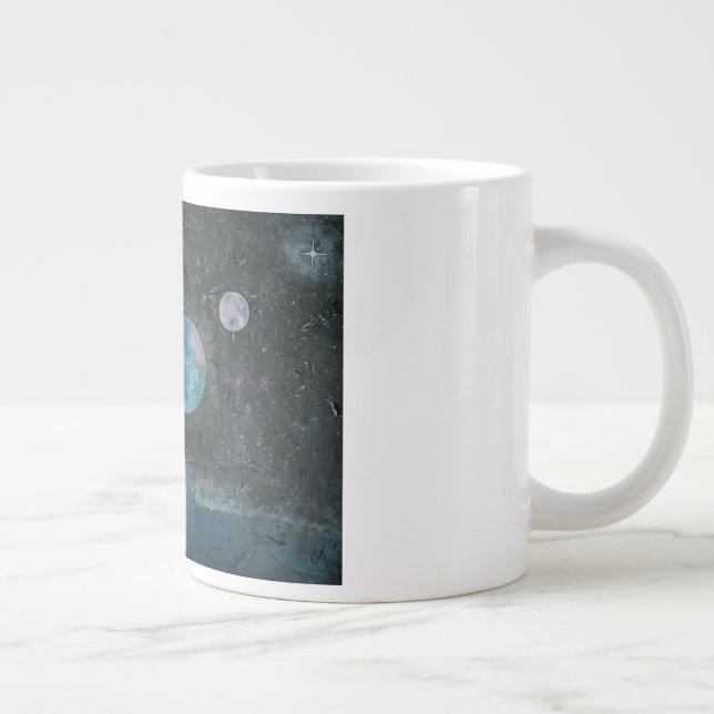 Caneca De Café Grande Blue Planet Mug (Direita)
