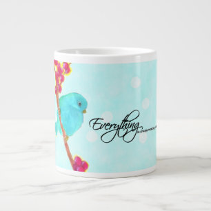 Caneca De Café Grande Bluebird, tudo está funcionando para mim!
