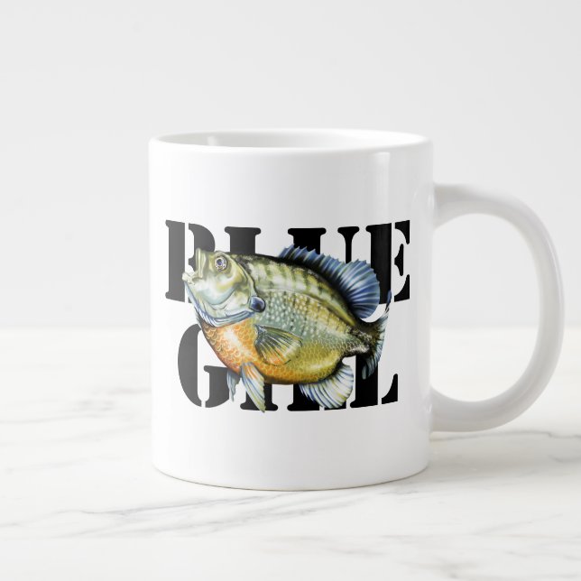 Caneca De Café Grande Bluegill (Direita)