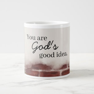 Caneca De Café Grande Boa Ideia de Deus.