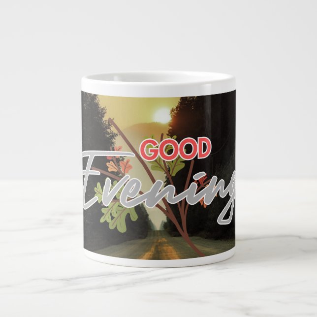 Caneca De Café Grande Boa Noite (Frente)