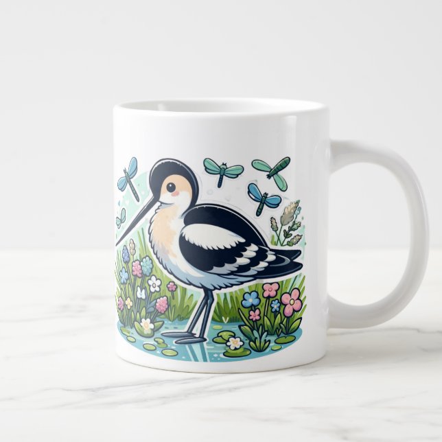 Caneca De Café Grande boato americano (Direita)