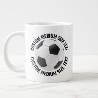 Bola de Futebol Personalizada com Texto de Tamanho