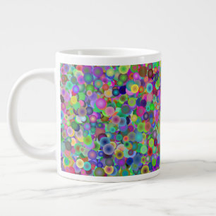 Caneca De Café Grande Bolhas 20oz Mug