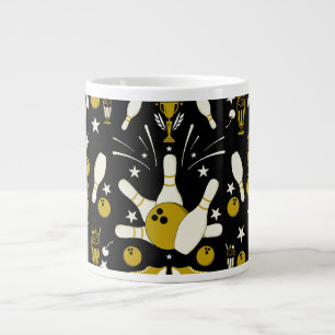 Caneca De Café Grande Boliche de dez pinos para casa