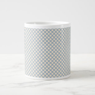 Caneca De Café Grande Bolinhas