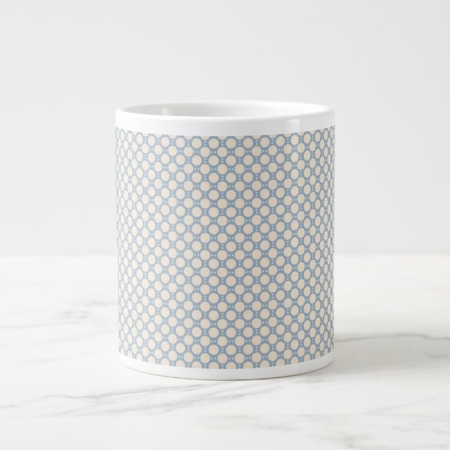 Caneca De Café Grande Bolinhas (Frente)