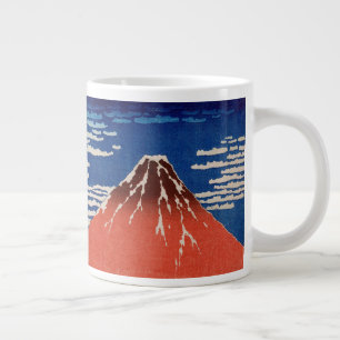 Caneca De Café Grande Bom Vento, Bom Dia (Red Fuji)
