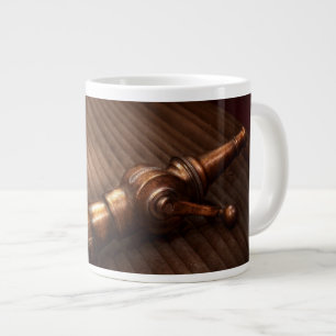 Caneca De Café Grande Bombeiro - É educado apontar