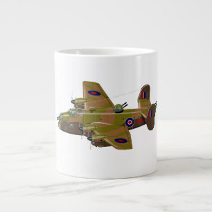 Caneca De Café Grande Bombista retrógrado do Cratoon