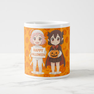 Caneca De Café Grande Bonita múmia e vampiras
