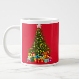Caneca De Café Grande Bonito presente de Natal