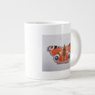 Caneca De Café Grande Borboleta de pavão 2012