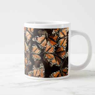 Caneca De Café Grande Borboletas Monarca