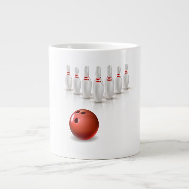 Caneca De Café Grande Bowling (Frente)