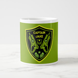 Caneca De Café Grande Boys Toy Dart Gun Batalha