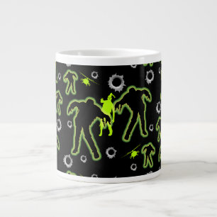 Caneca De Café Grande Boys Zombie School
