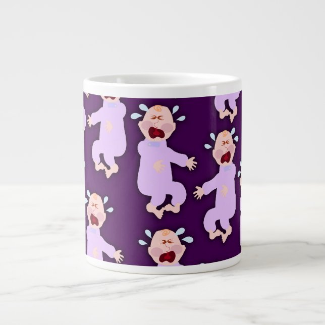 Caneca De Café Grande Branky Crybaby Characters Cartoon Art (Frente)