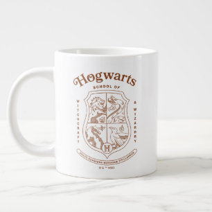 Caneca De Café Grande Brasão da Escola de Magia e Bruxaria HOGWARTS™