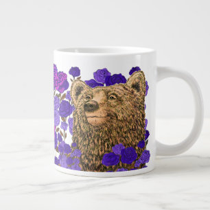Caneca De Café Grande Brave Bear