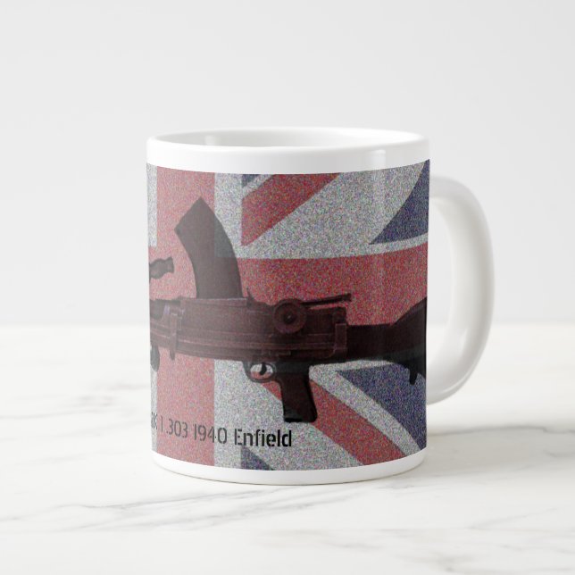 Caneca De Café Grande Bren Gun Tea Mug (Frente Esquerda)