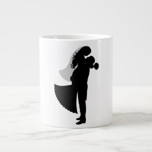 CANECA DE CAFÉ GRANDE BRIDE E GROOM