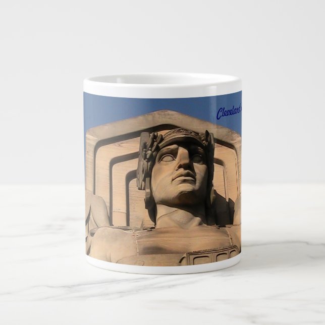 Caneca De Café Grande Bridge Guardian (Cleveland) Jumbo Mug (Frente)