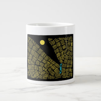 Caneca De Café Grande Brilhe sua luz