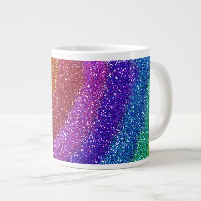Caneca De Café Grande Brilho Arco (Frente Esquerda)