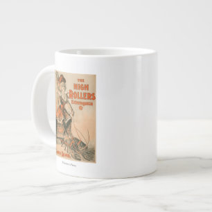 Caneca De Café Grande Brincadeira de "Mamie Lamb" com grandes cilindros