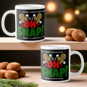 Caneca De Café Grande Brincadeira de Pão de Pão-de-Pão-de-Pão Divertido