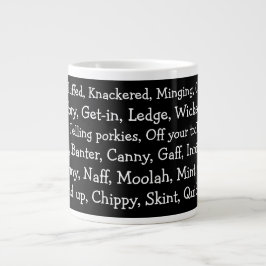 Caneca De Café Grande British Slang
