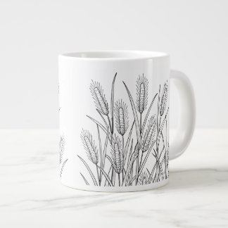 Caneca De Café Grande Broomsedge - Andropogon virginicus - Plantas Nativ