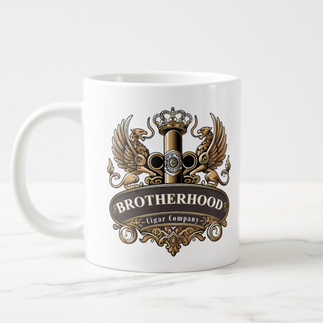 Caneca De Café Grande Brotherhood Cigar Company  (Esquerda)