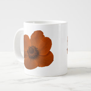Caneca De Café Grande Brown Anemone Mug