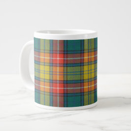 Caneca De Café Grande Buchanan Ancient Tartan Pattern