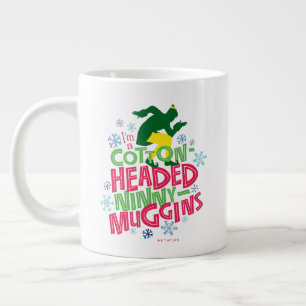 Caneca De Café Grande Buddy, o Elf   Ninny-Muggins De Algodão