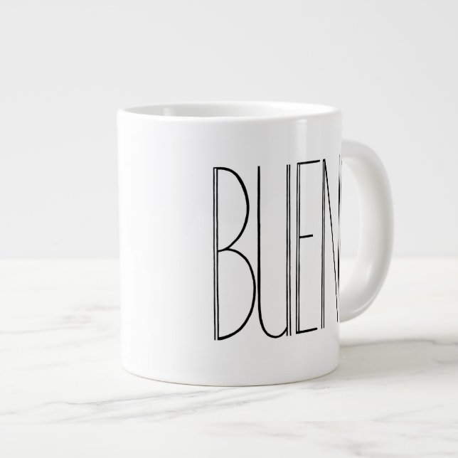 Caneca De Café Grande Bueno - Jumbo Mug (Frente Esquerda)