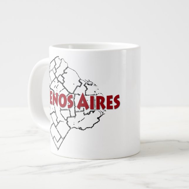 Caneca De Café Grande Buenos Aires (Frente Esquerda)