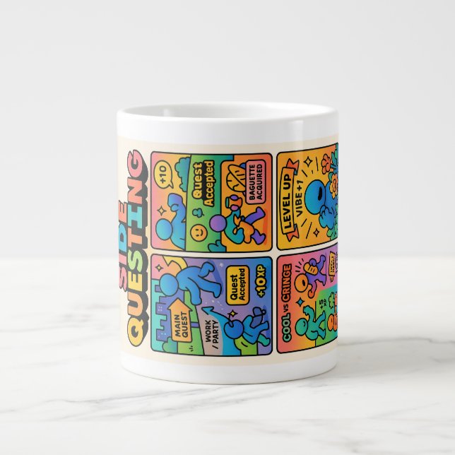 Caneca De Café Grande Busca lateral (Sideways) (Frente)