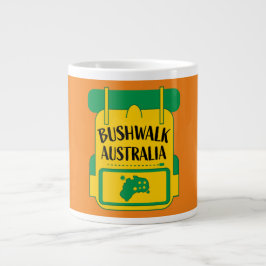 Caneca De Café Grande Bushwalk, Austrália Doormat